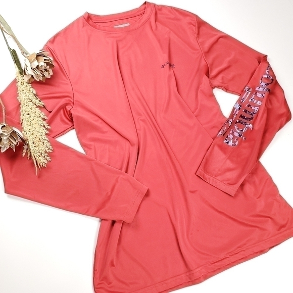 Columbia PFG Omni Shade Men's Long Sleeve Compression Shirts Sz M - Picture 2 of 9